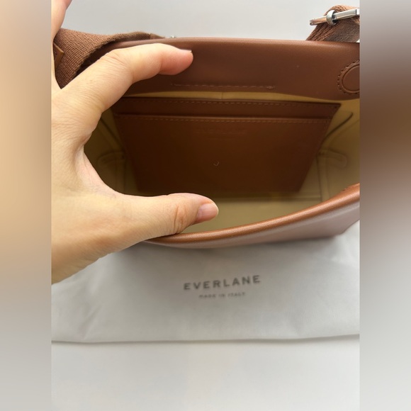 Everlane The Mini Form Crossbody Bag in Cognac Leather with Dust Bag - Picture 8 of 11